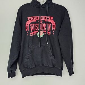Wisconsin Badgers Sweatshirt 2011 Rose Bowl Hooded No Size See Measurements